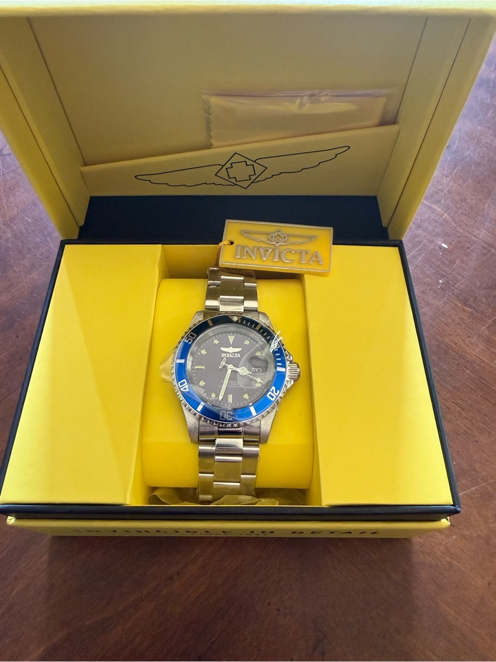 Invicta Pro Diver Men’s Stainless Steel Watch – New in Box
